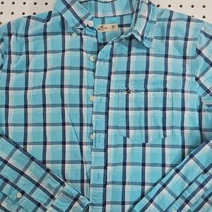 Hollister Button Down Shirt Sz Med